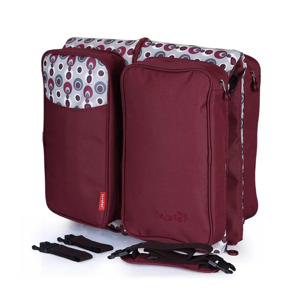Toyesta-3-in-1 Baby Diaper Changing-Red-