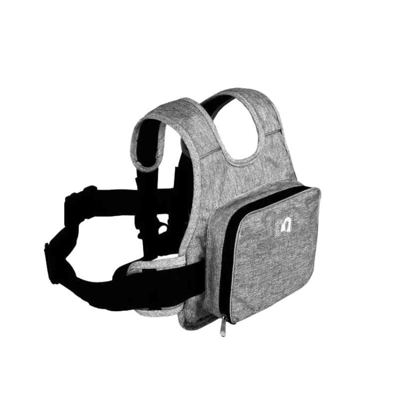 Toyesta-Adjustable Motorcycle Safety Belt for Kids-Grey-