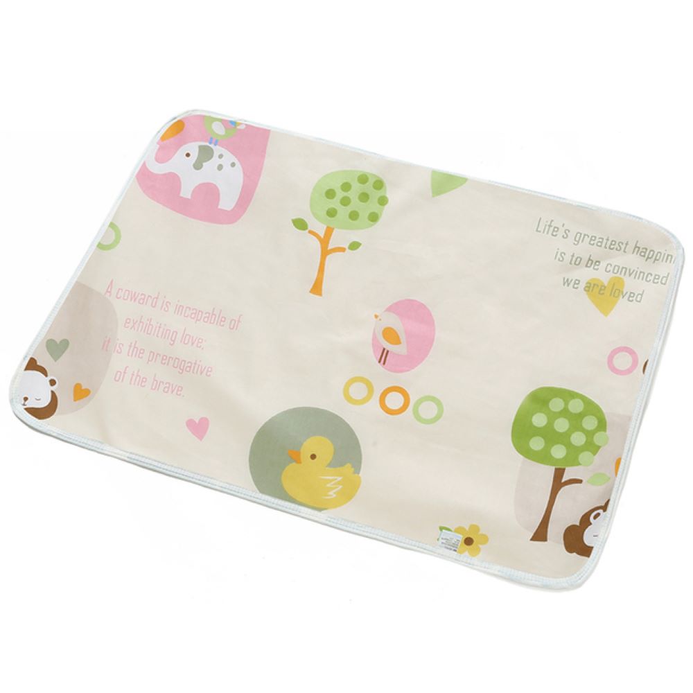 Toyesta-Baby Diaper Changing Mat-Beige Forest-