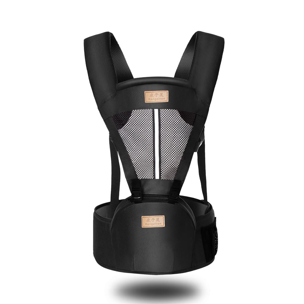 Toyesta-Baby Multifunctional Hipseat Carrier-Black-