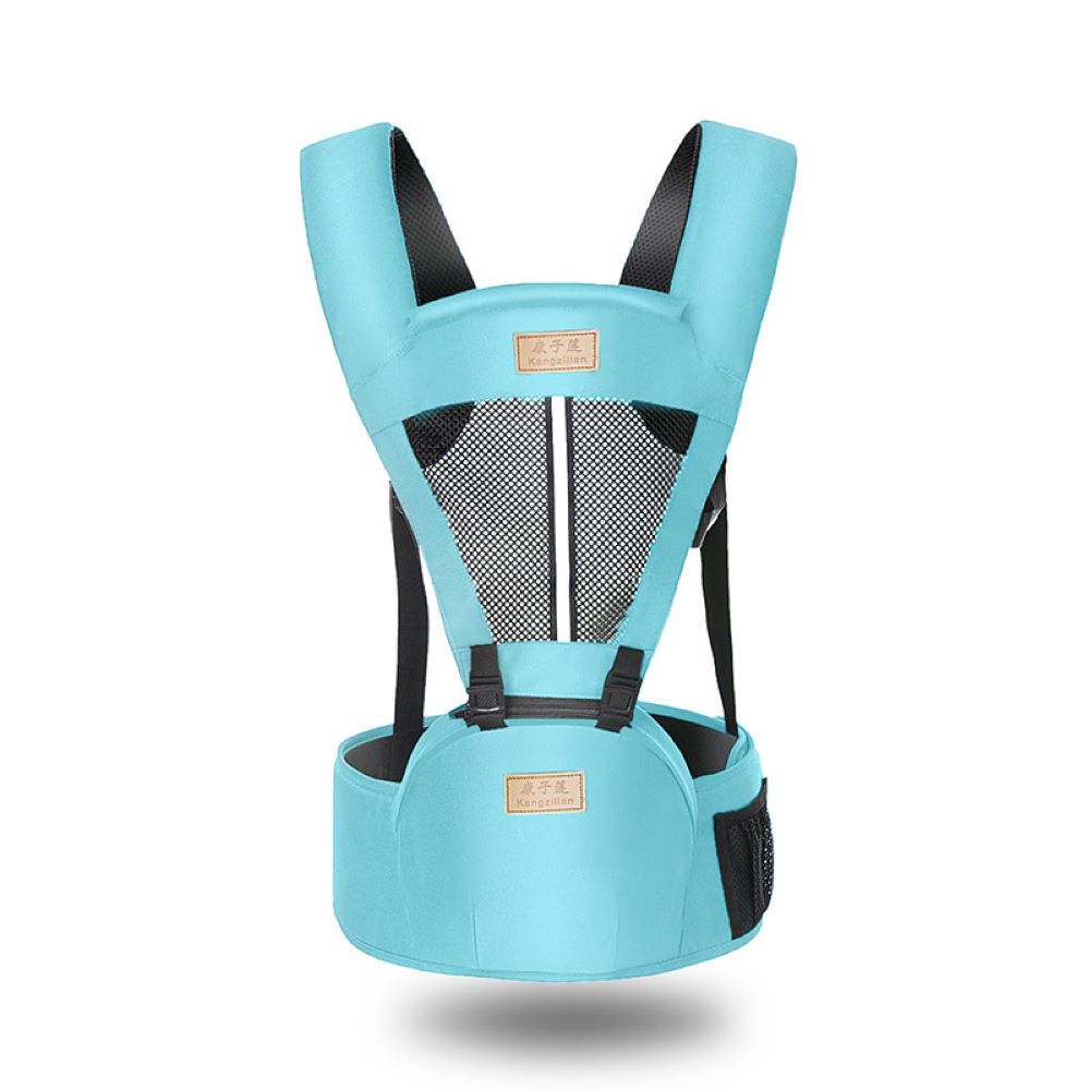 Toyesta-Baby Multifunctional Hipseat Carrier-Light Blue-