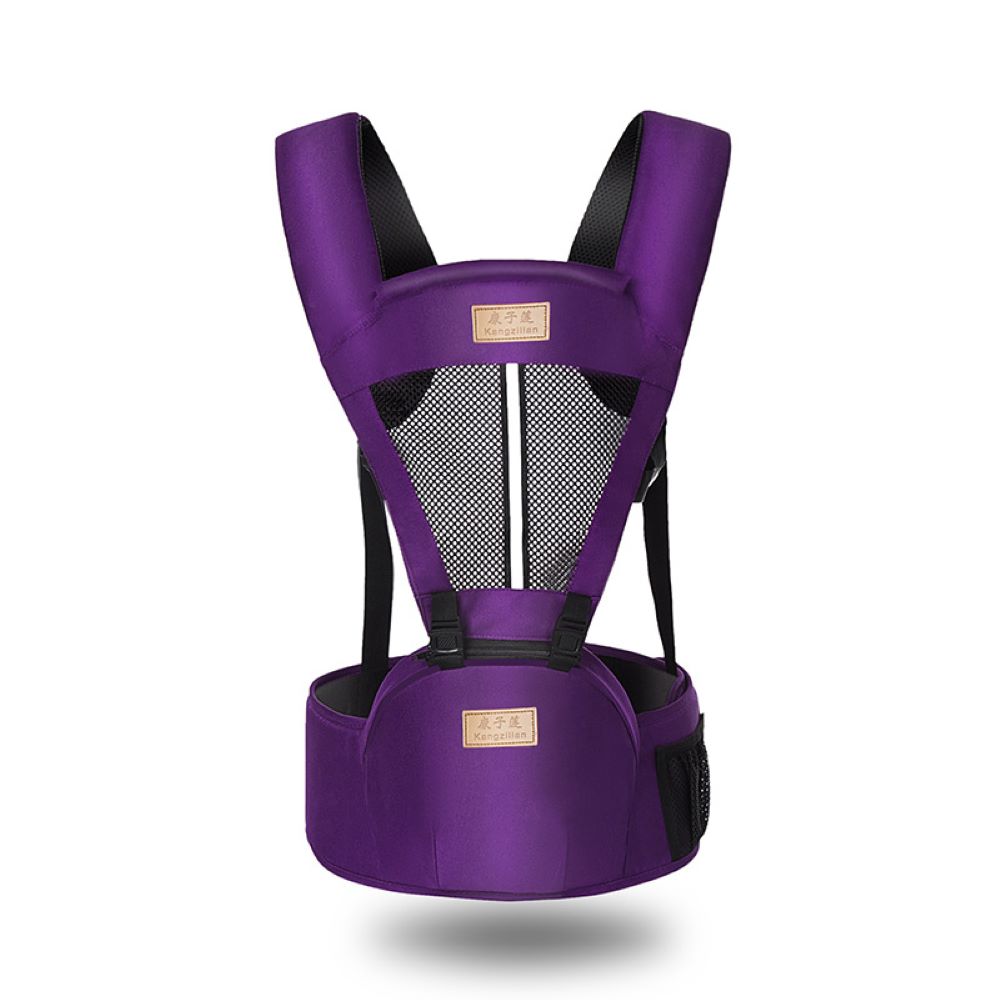 Toyesta-Baby Multifunctional Hipseat Carrier-Purple-