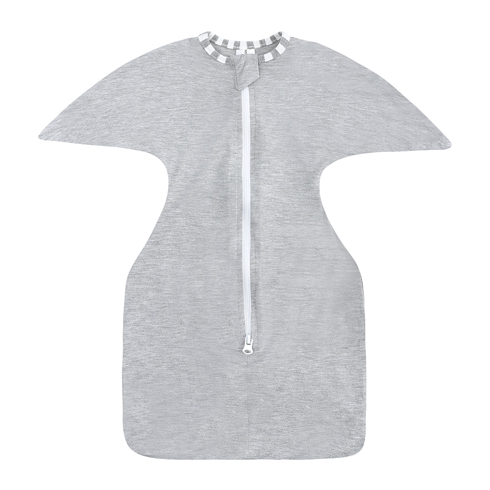 Toyesta-Baby Wearable Blanket Sleeping Bag-Grey-S (0-3 Months)-