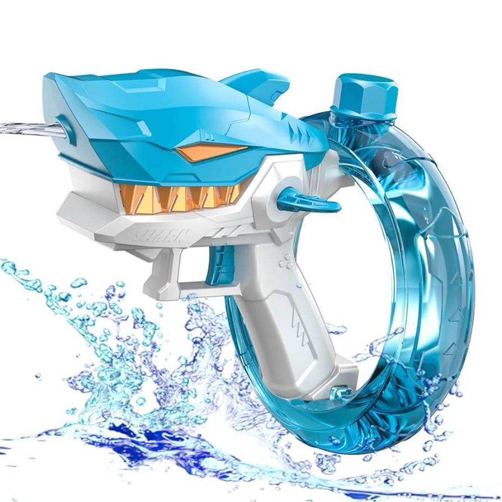 Toyesta-Kids Shark Electric Water Soaker Toy-Blue-