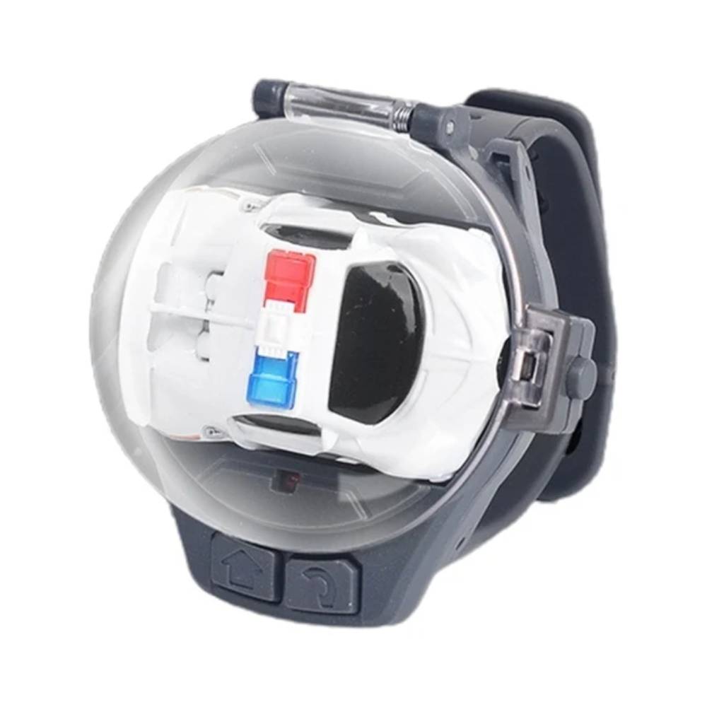 Toyesta-Kids Watch Remote Control Car Toy-White-