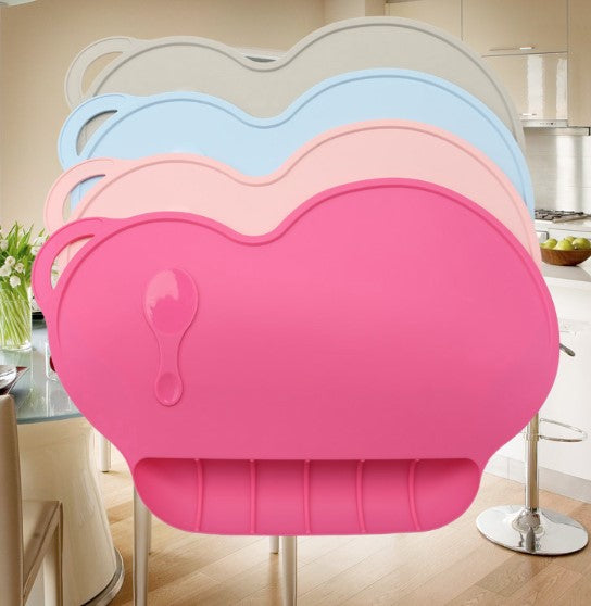 Toyesta-Silicone Baby Placemat Toddler Table Place Mat-