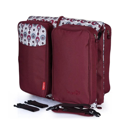 Toyesta-3-in-1 Baby Diaper Changing-Red-