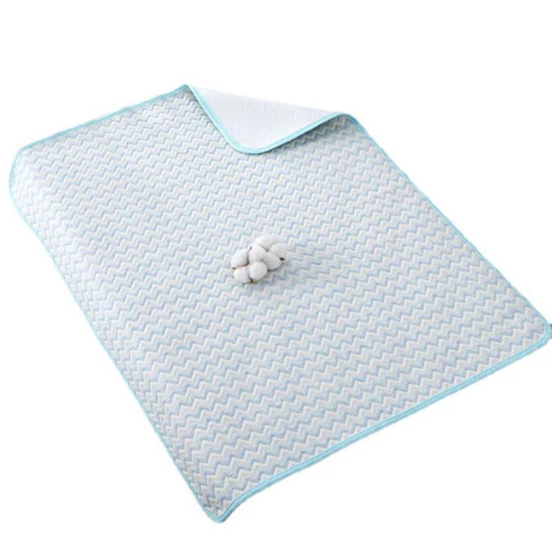 Toyesta-3PC Waterproof Baby Changing Cover Pad-Blue-