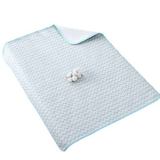 Toyesta-3PC Waterproof Baby Changing Cover Pad-Blue-