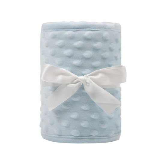Toyesta-3Pcs Soft Cotton Baby Crib Protection-Blue-
