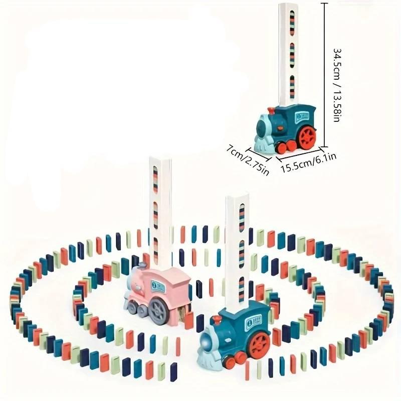 Toyesta-Automatic Domino Train Kids Toy-