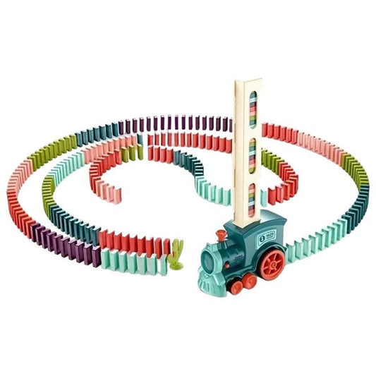 Toyesta-Automatic Domino Train Kids Toy-
