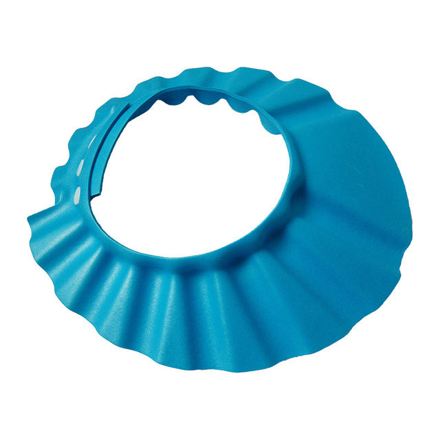 Toyesta-Baby Bath Shampooing Protective Cap -Normal-Blue-