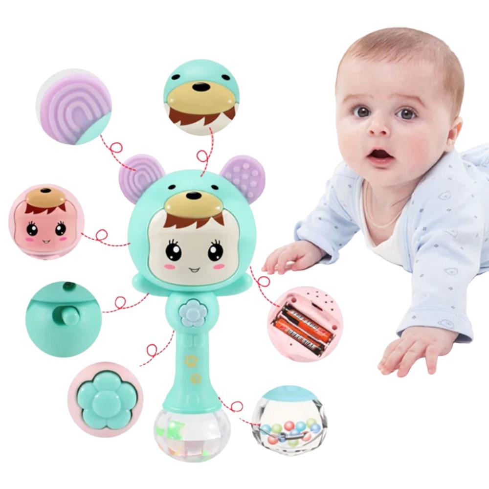 Toyesta-Baby Musical Light Hammer Hand Toy-