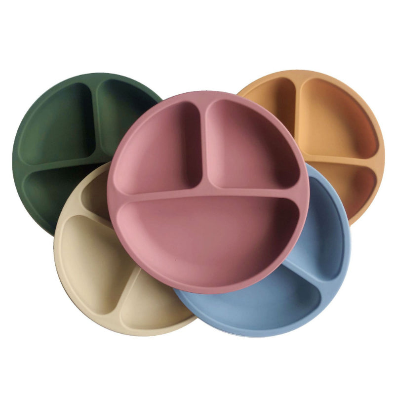 Toyesta-Baby-Safe Silicone Dining Plate-