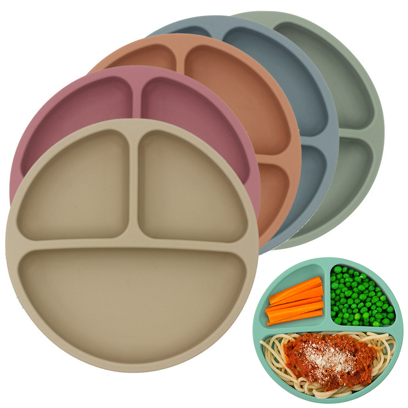 Toyesta-Baby-Safe Silicone Dining Plate-