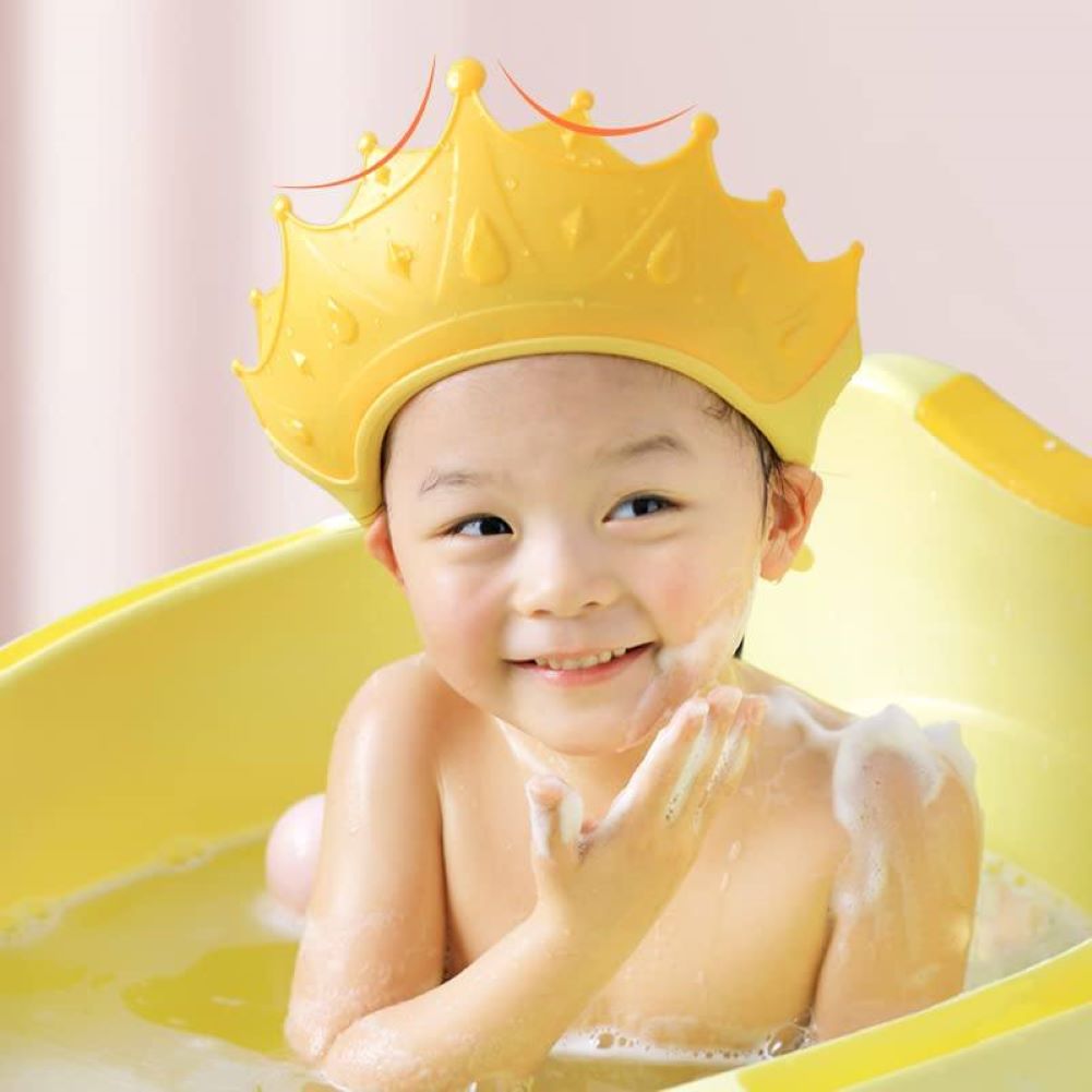 Toyesta-Baby Shower Protective Crown Hat-