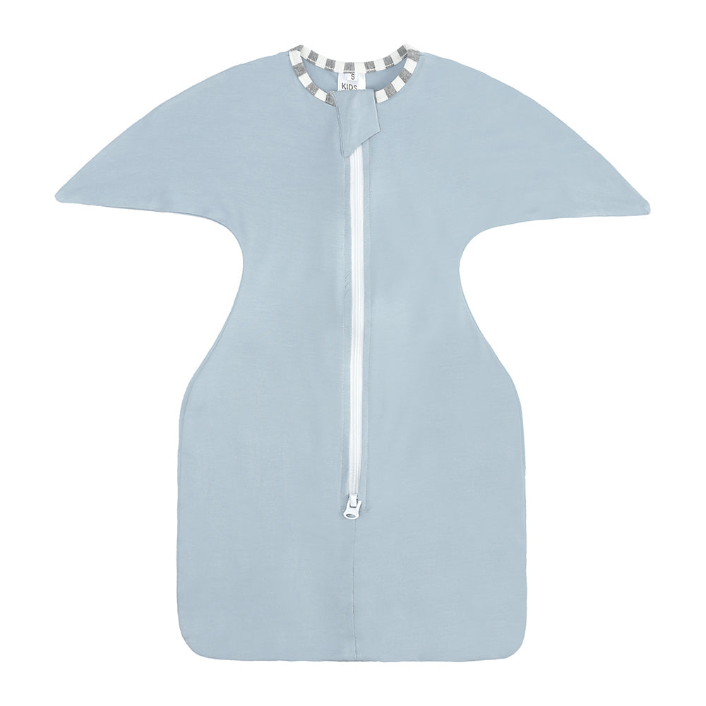 Toyesta-Baby Wearable Blanket Sleeping Bag-Light Blue-S (0-3 Months)-