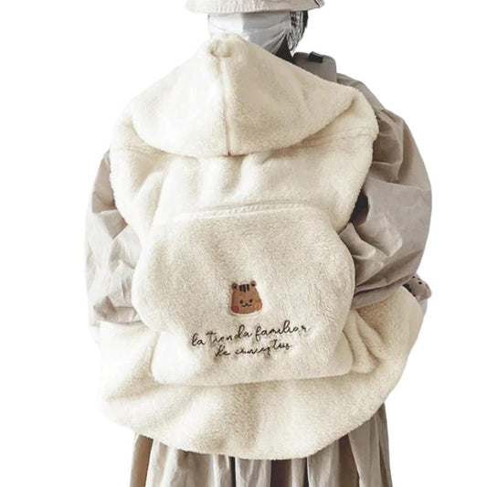 Toyesta-Bunny Winter Windproof Baby Blanket Warm Quilt Swaddle Wrap-Squrriel-