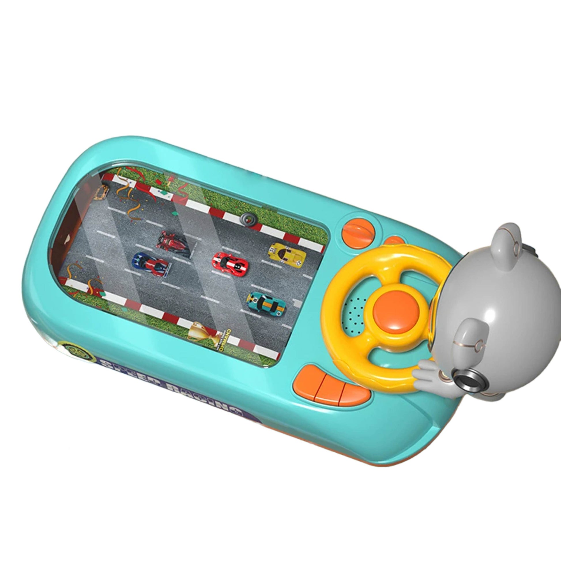 Toyesta-Car Racing Children's Steering Wheel Driving Game-
