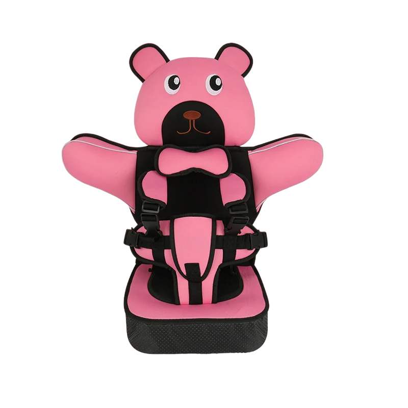 Toyesta-Child Car Seat Mat for 9 Months to 12 Years Old-Pink-