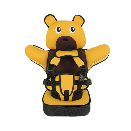 Toyesta-Child Car Seat Mat for 9 Months to 12 Years Old-Yellow-