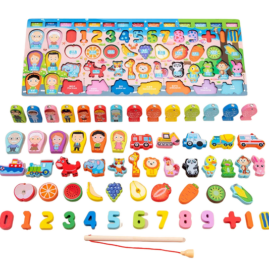 Toyesta-Digital Matching Puzzle Montessori-