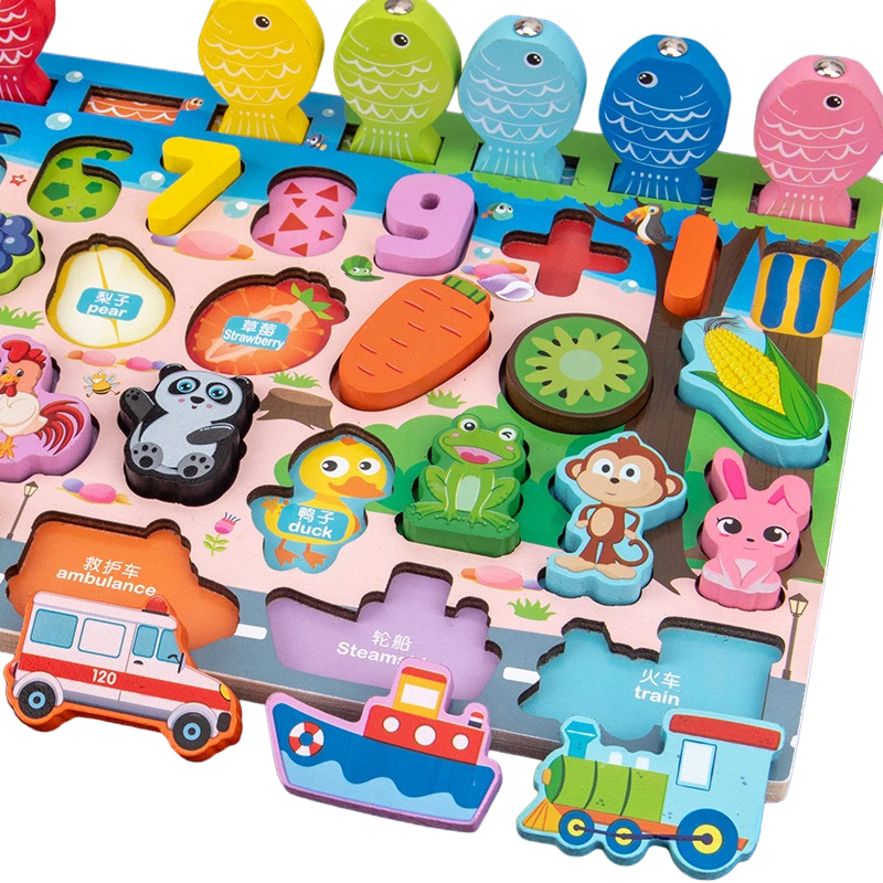 Toyesta-Digital Matching Puzzle Montessori-