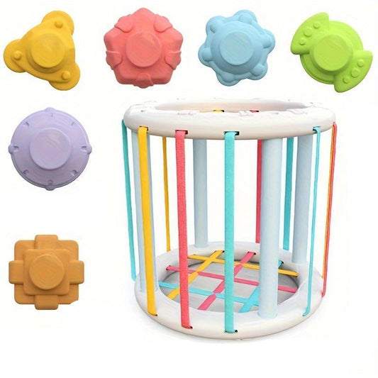 Toyesta-Educational Blocks Sorting Baby Montessori Toys-