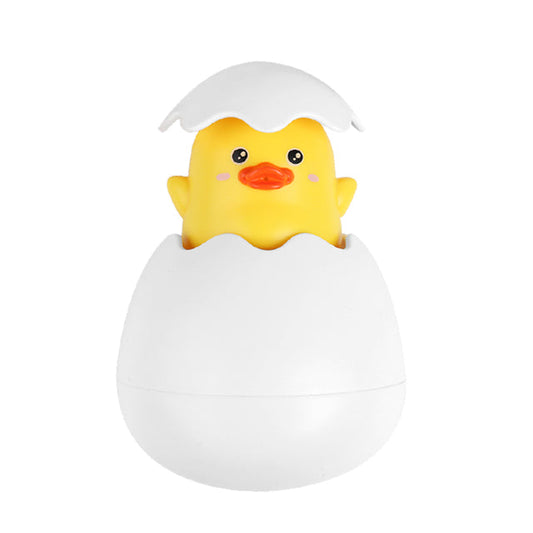 Toyesta-Funny Duck Shell Egg Baby Bath Toy-Yellow Duck-