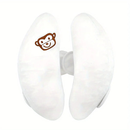 Toyesta-Infant Adjustable Stroller Neck Head Protector Pillow-White-
