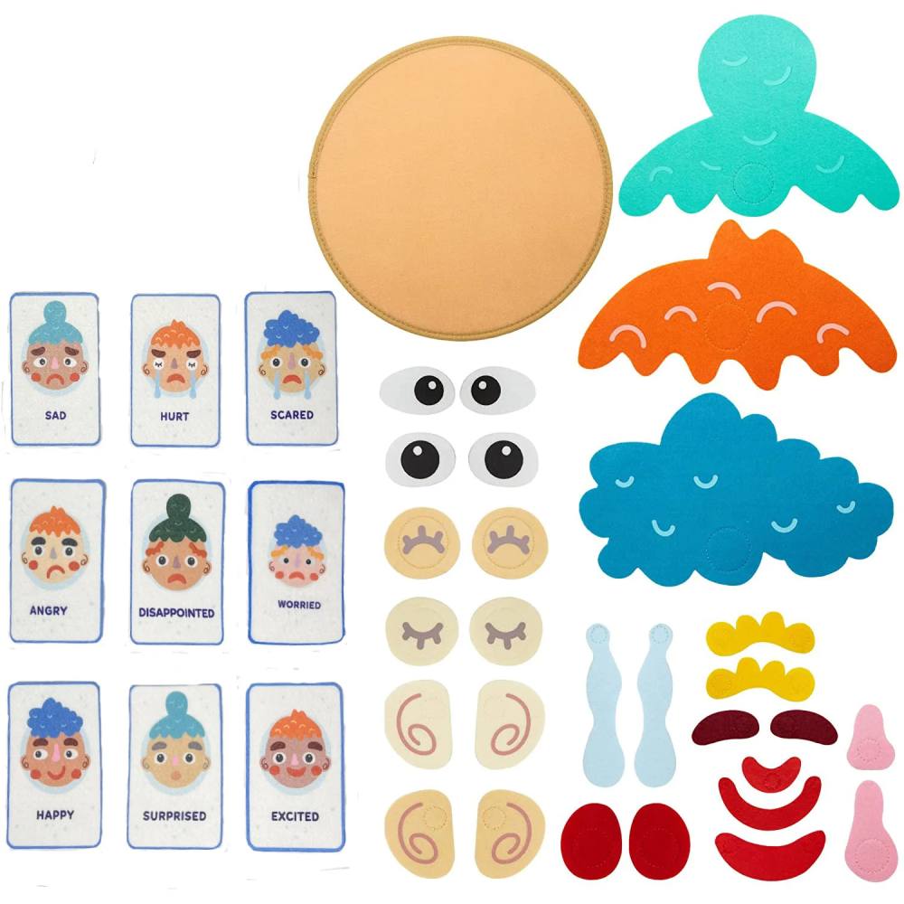 Toyesta-Kids Montessori Facial Expression-Educational Toy-