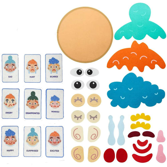Toyesta-Kids Montessori Facial Expression-Educational Toy-