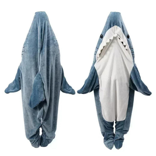 Toyesta-Kids Shark Sleeping Bag Pajama-M-