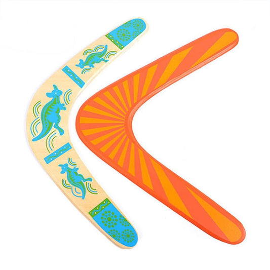 Toyesta-Kids Wooden Boomerang-